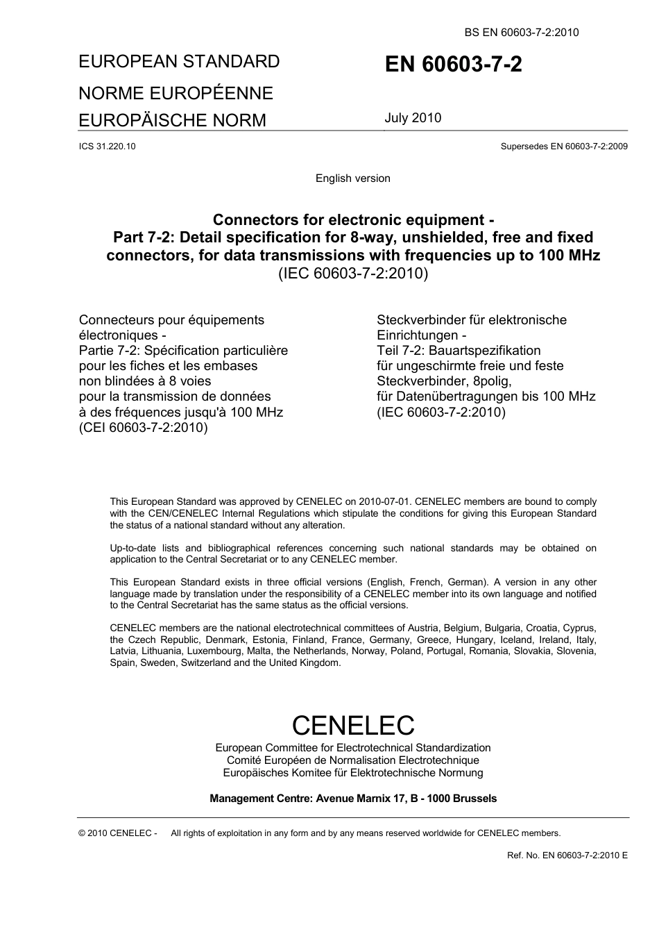 BS EN 60603-7-2-2010.pdf_第3页