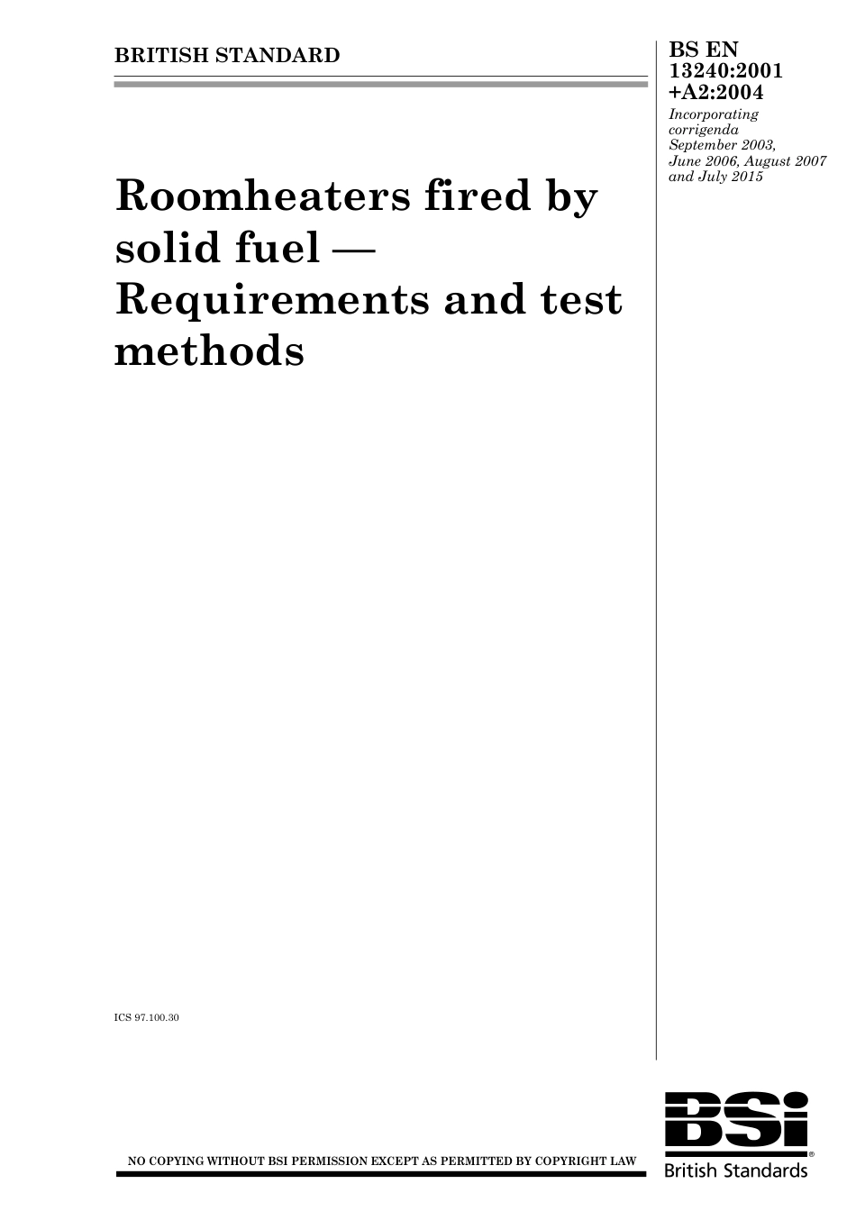BS EN 13240-2001 + A2-2004 (2015).pdf_第1页