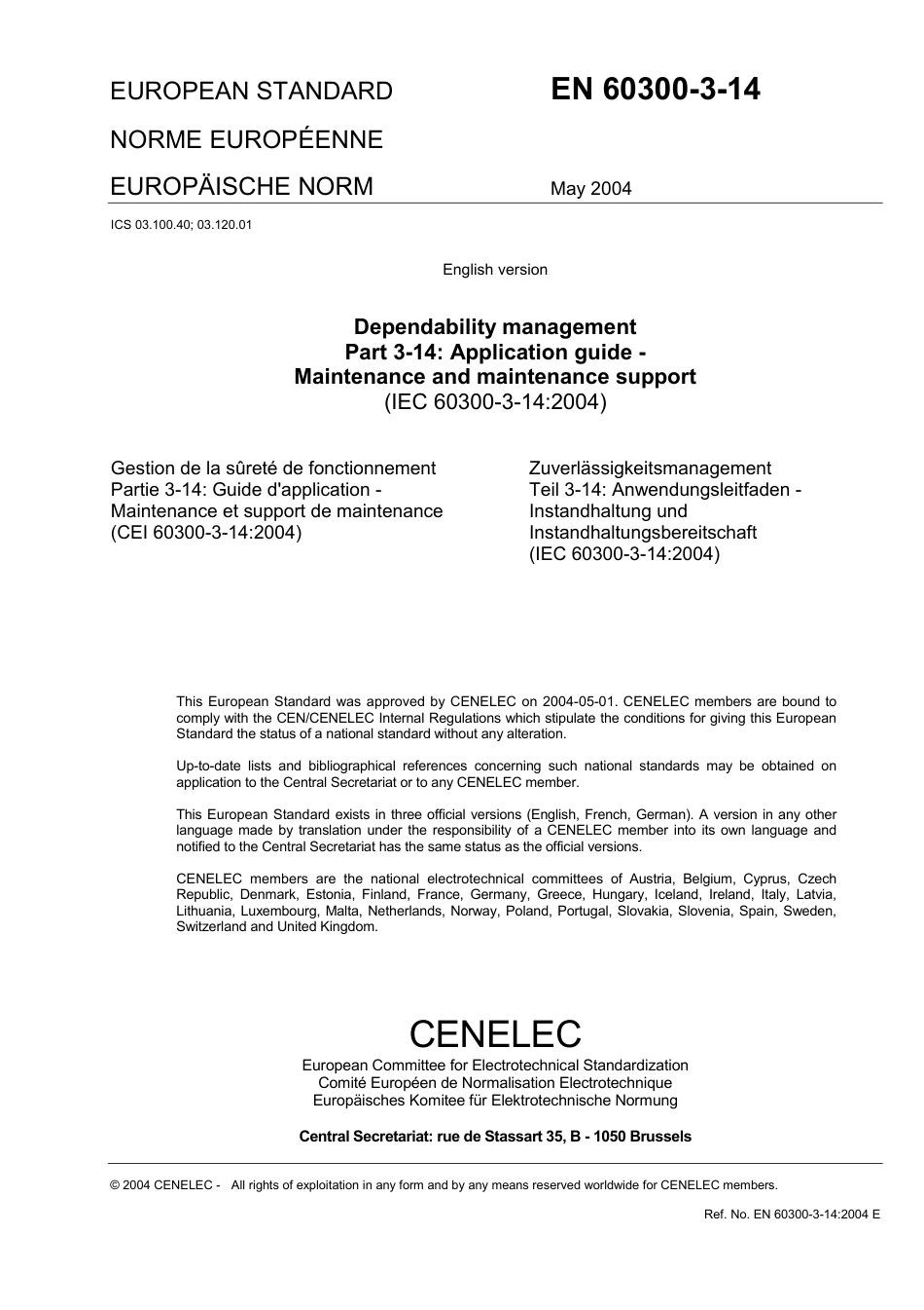 BS EN 60300-3-14-2004.pdf_第3页