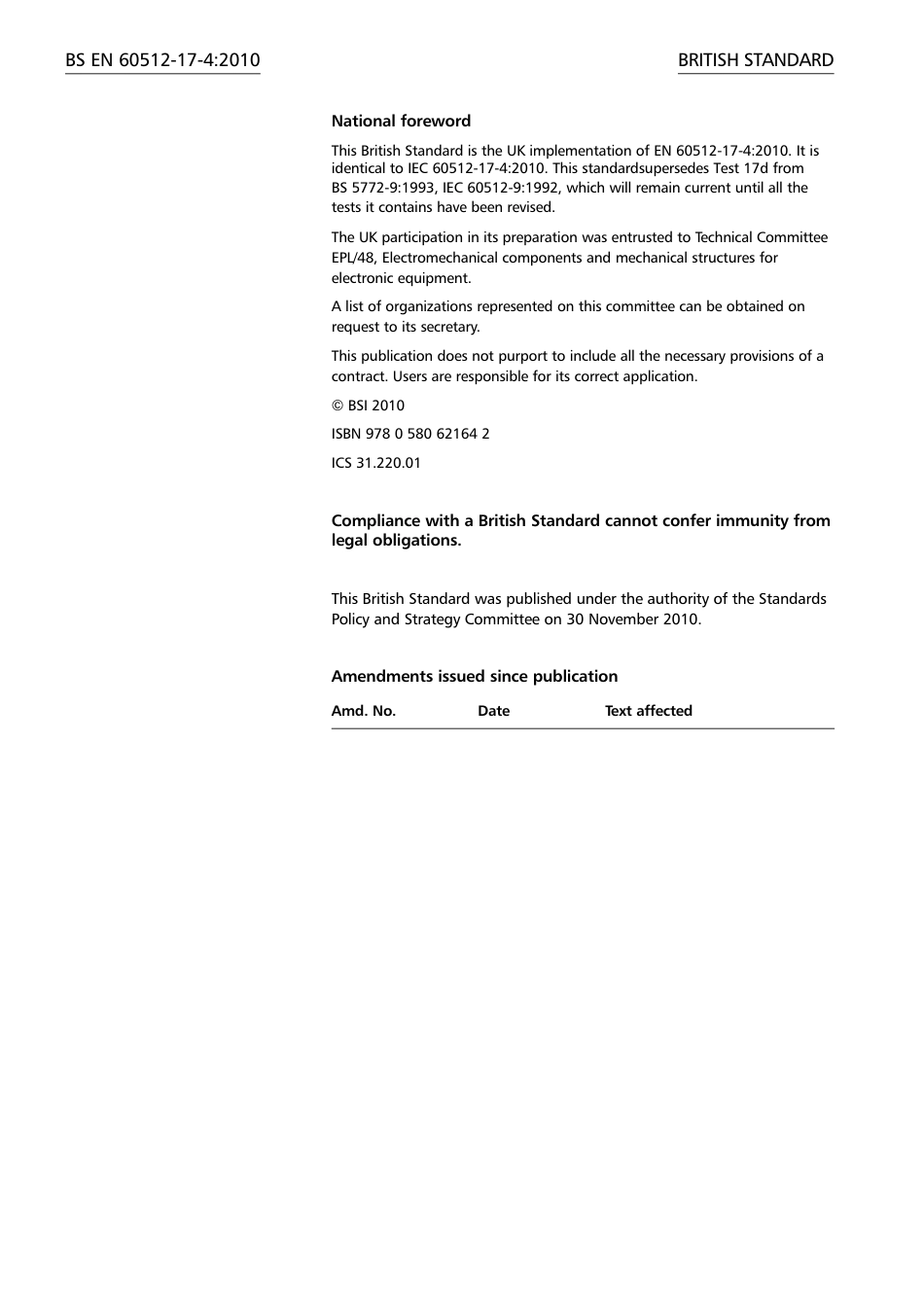 BS EN 60512-17-4-2010.pdf_第2页