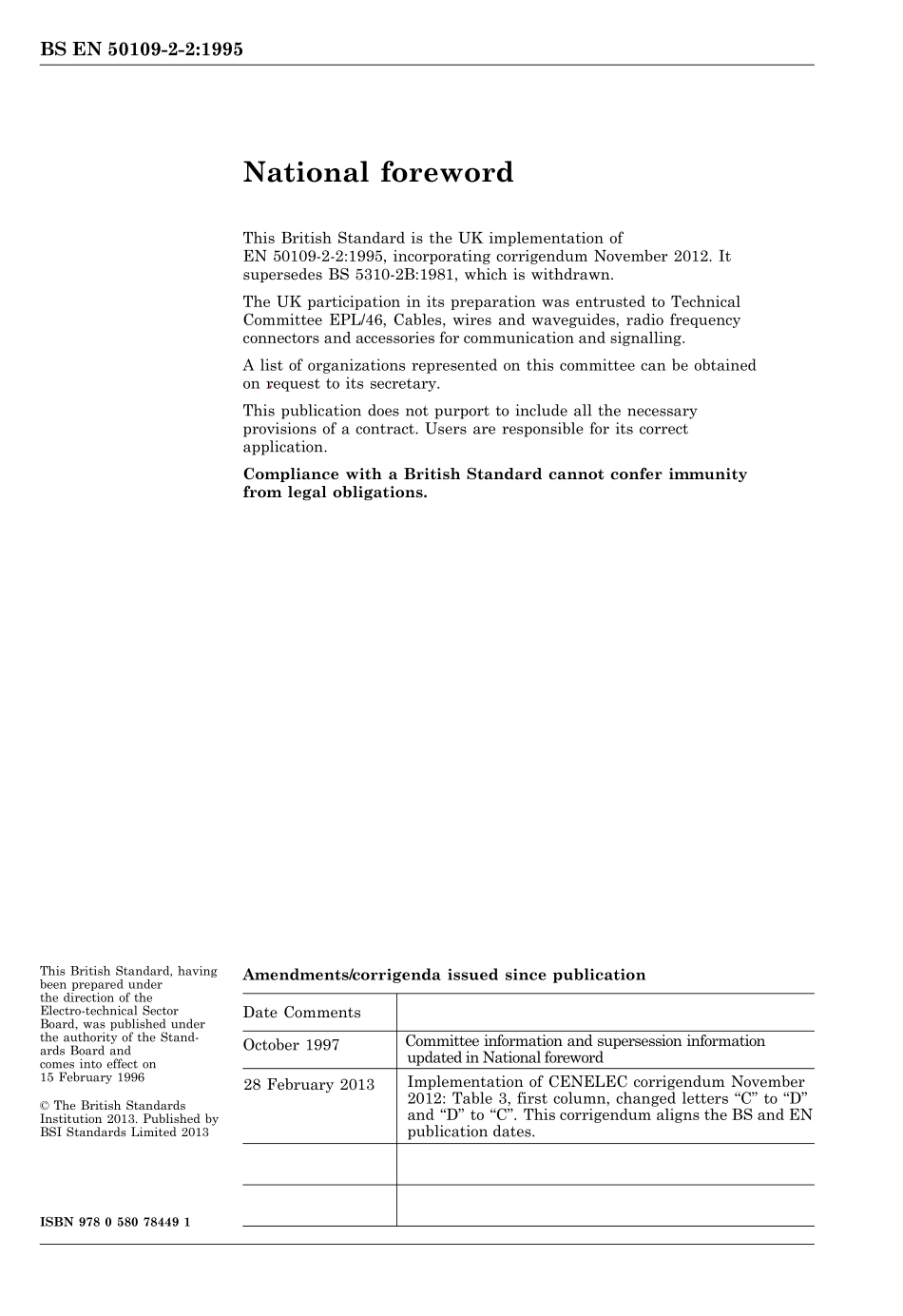 BS EN 50109-2-2-1995 (2013).pdf_第2页