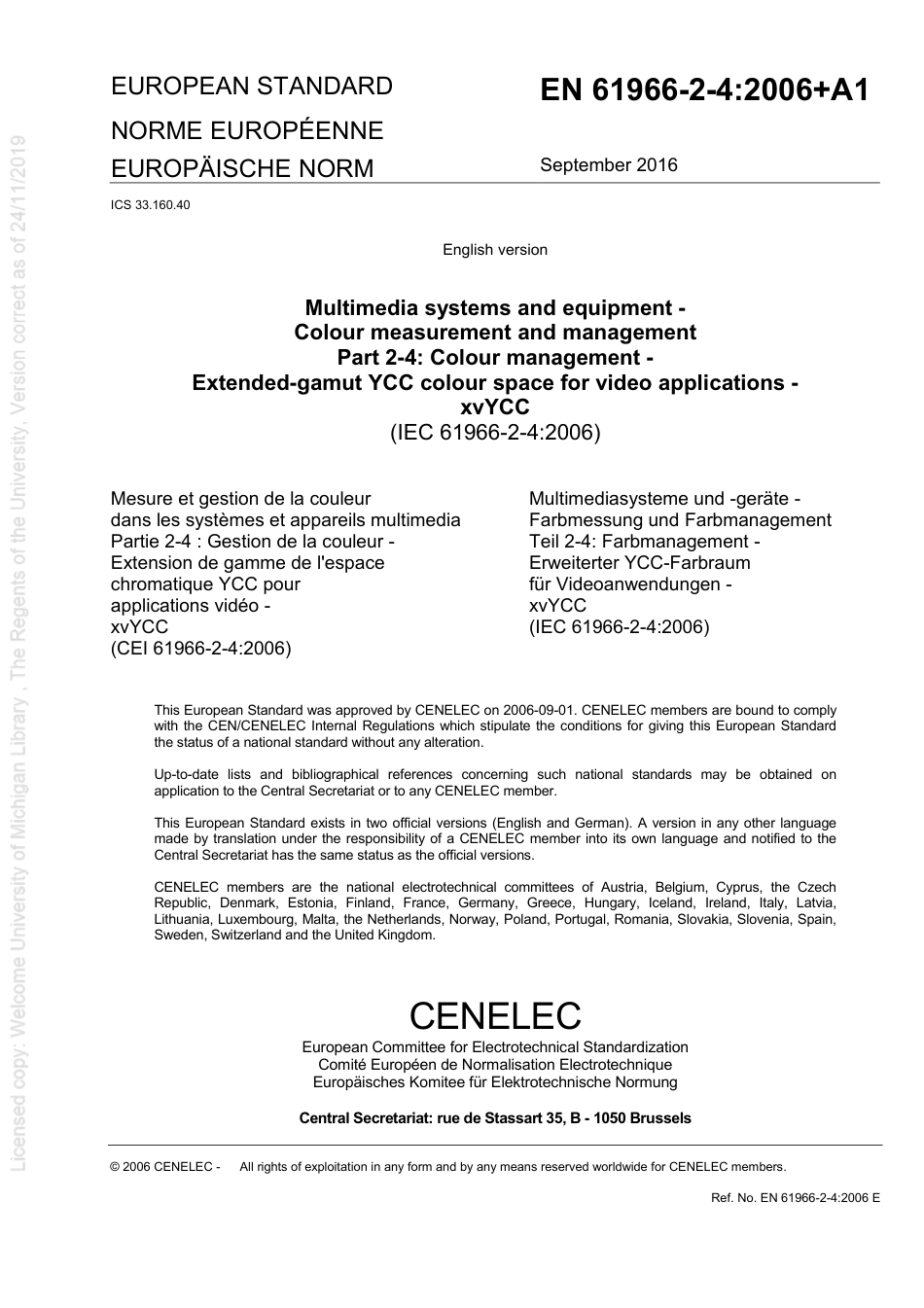 BS EN 61966-2-4-2006 + A1-2016.pdf_第3页