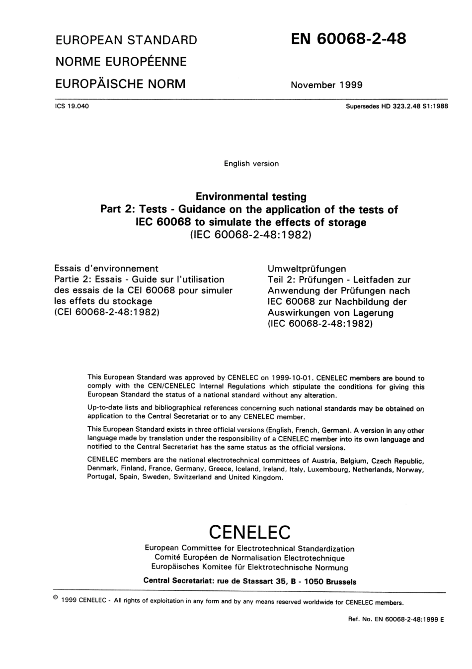 BS EN 60068-2-48-2000.pdf_第3页