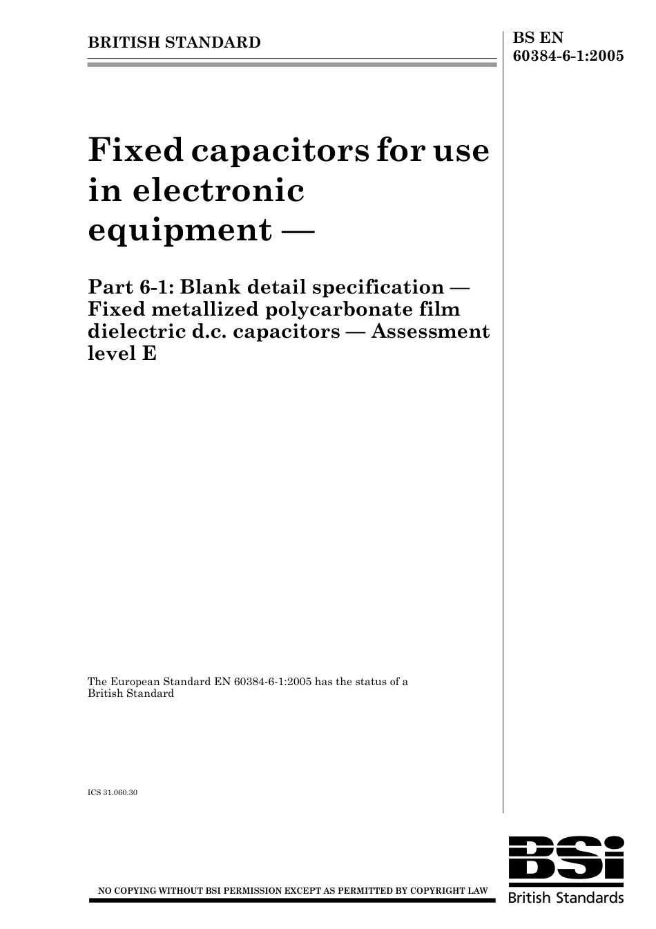 BS EN 60384-6-1-2005.pdf_第1页