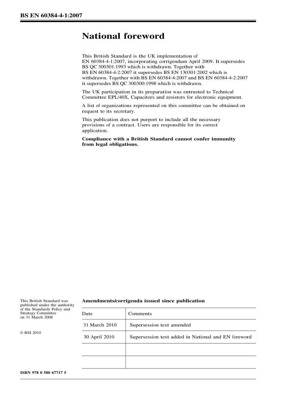 BS EN 60384-4-1-2007 (2010).pdf_第2页