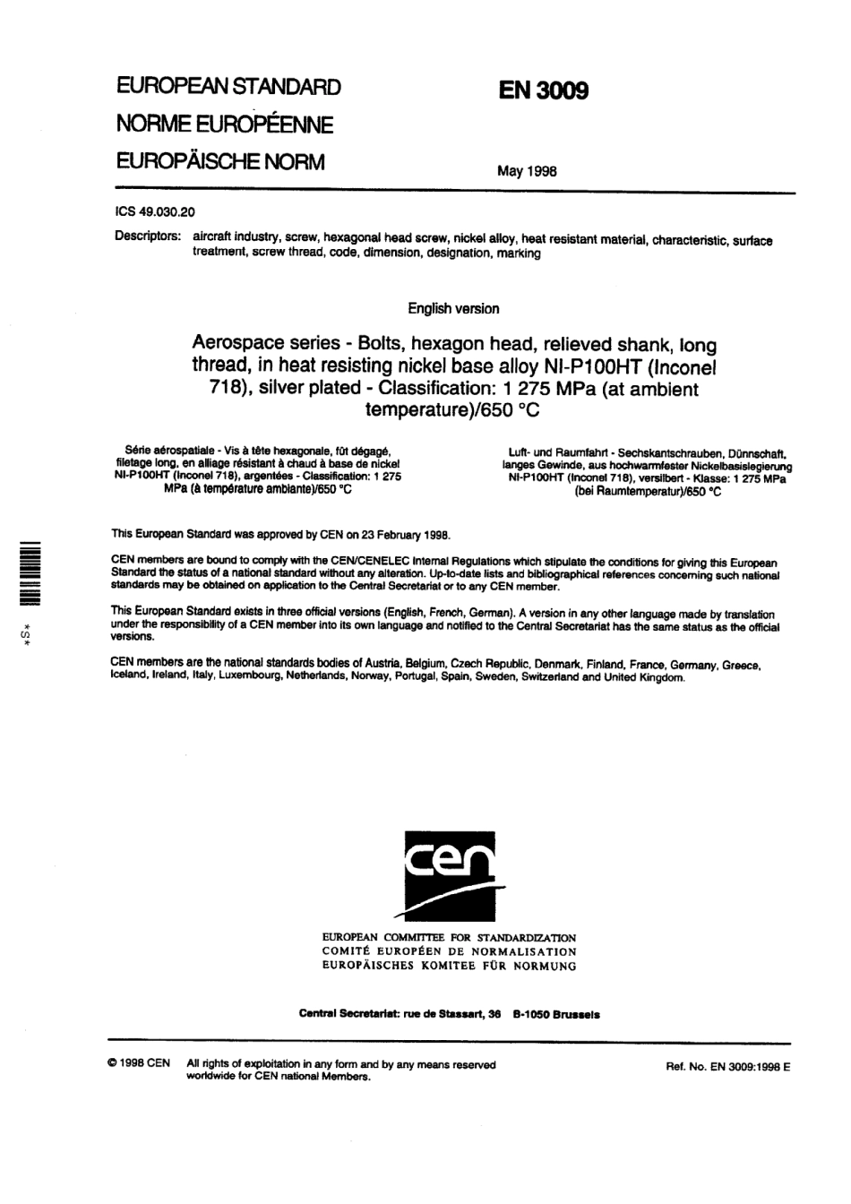 BS EN 03009-1998 scan.pdf_第3页