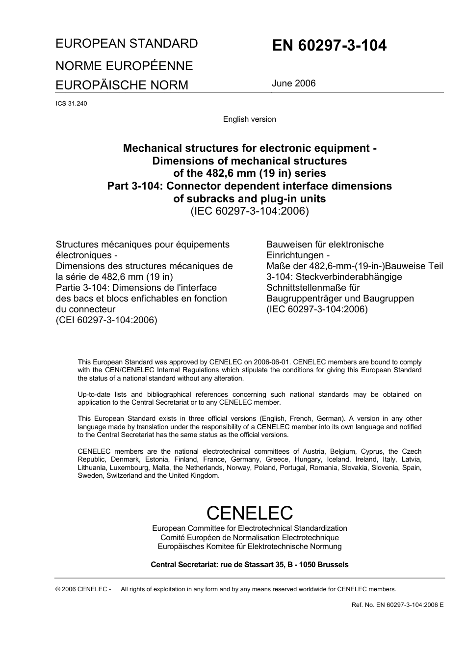 BS EN 60297-3-104-2006.pdf_第3页