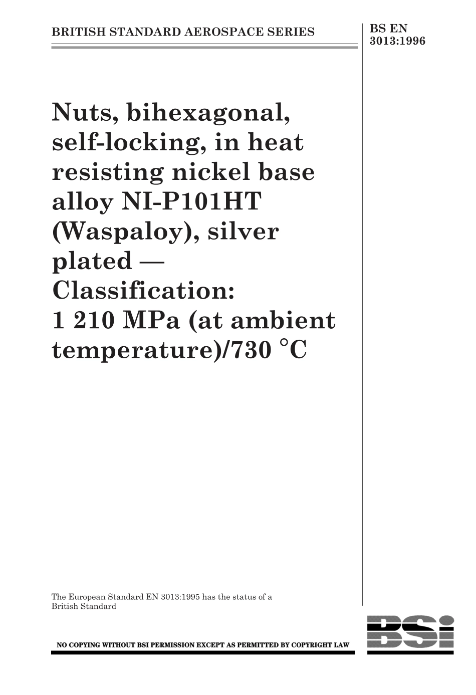 BS EN 03013-1996 (1999).pdf_第1页