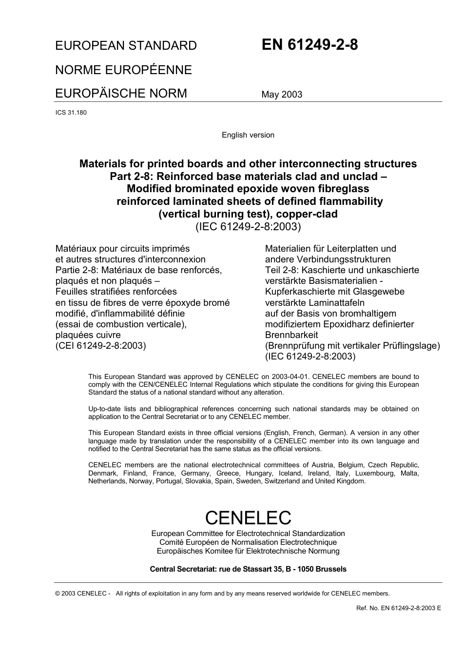 BS EN 61249-2-8-2003.pdf_第3页