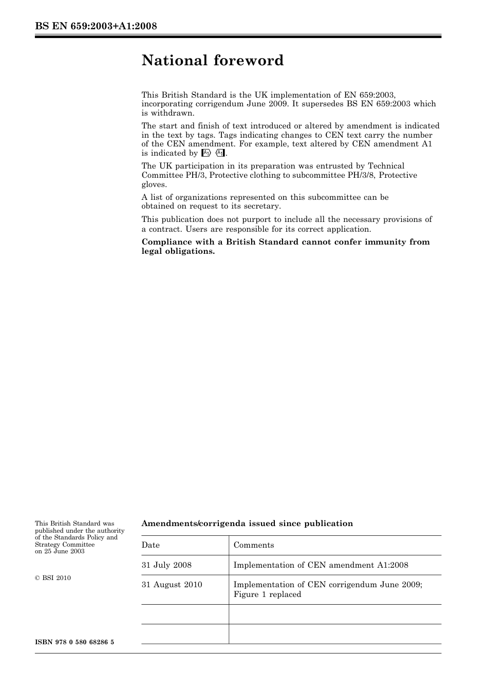 BS EN 00659-2003 + A1-2008 (2010).pdf_第2页