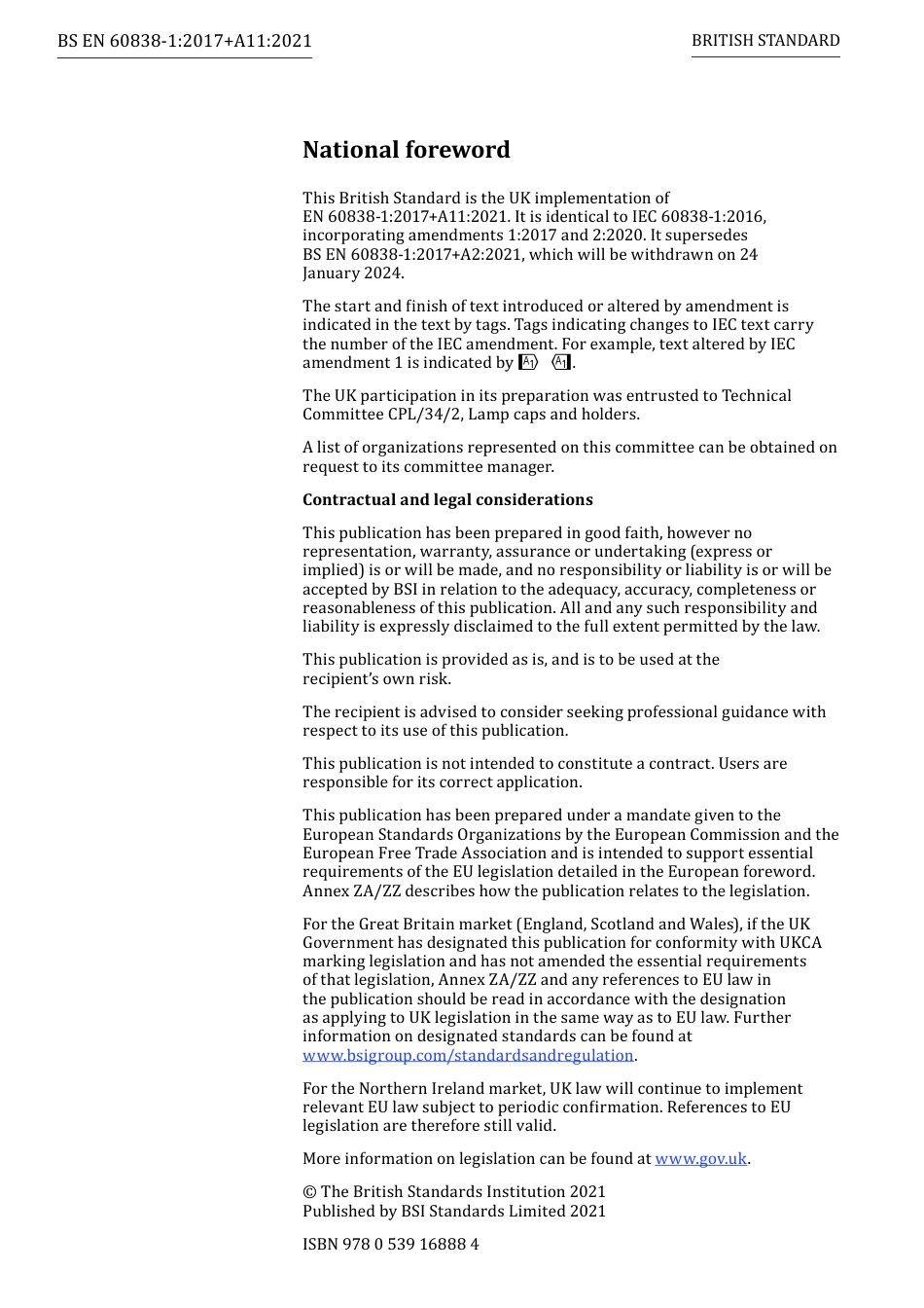 BS EN 60838-1-2017 + A11-2021.pdf_第2页