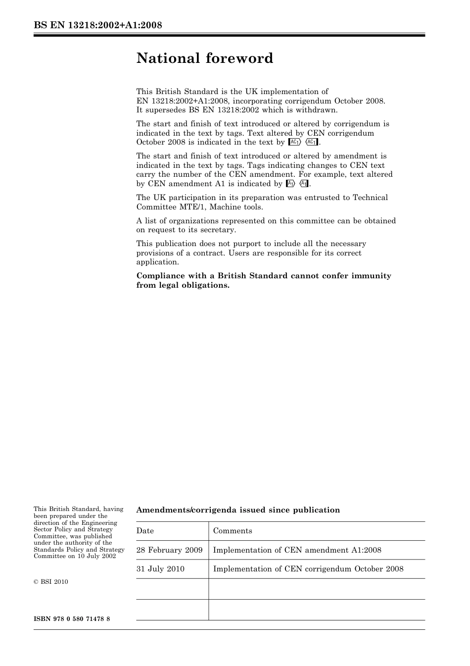 BS EN 13218-2002 + A1-2008 (2010).pdf_第2页