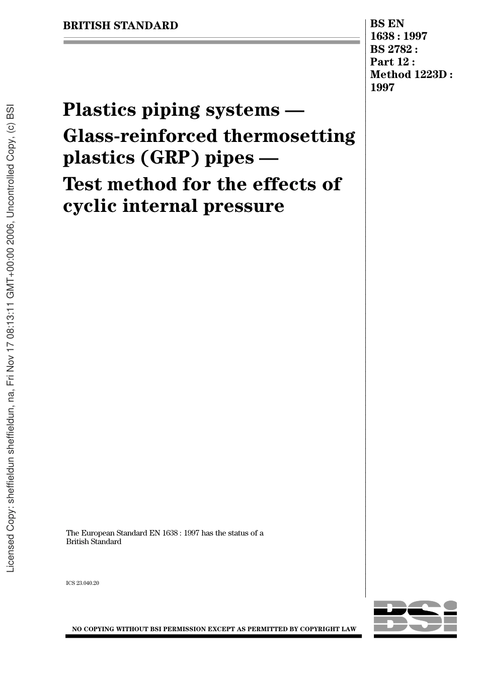 BS EN 01638-1997.pdf_第1页