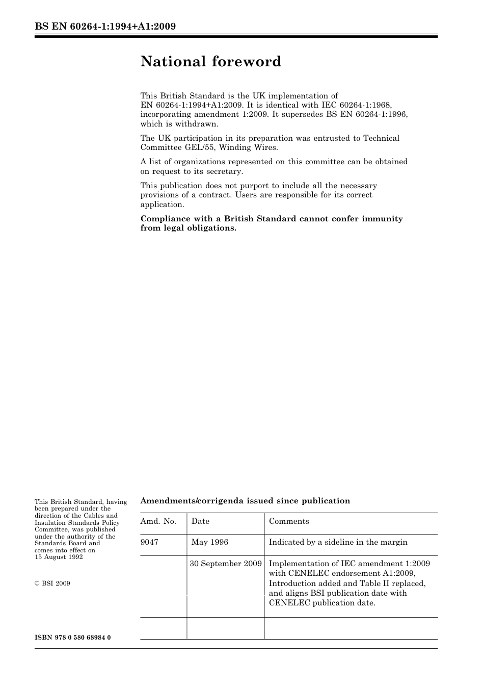 BS EN 60264-1-1994 + A1-2009.pdf_第2页