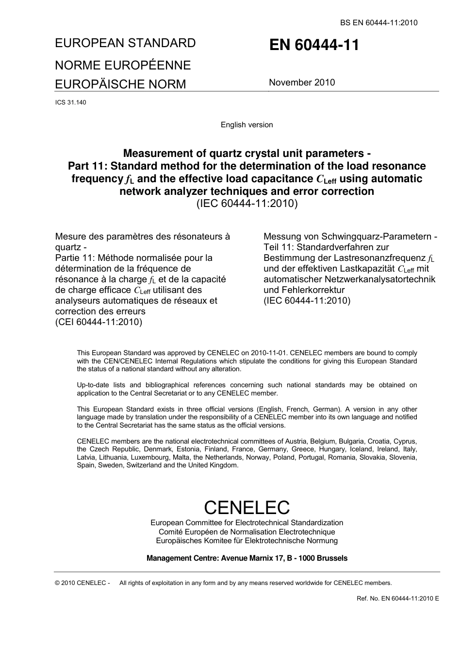 BS EN 60444-11-2010.pdf_第3页