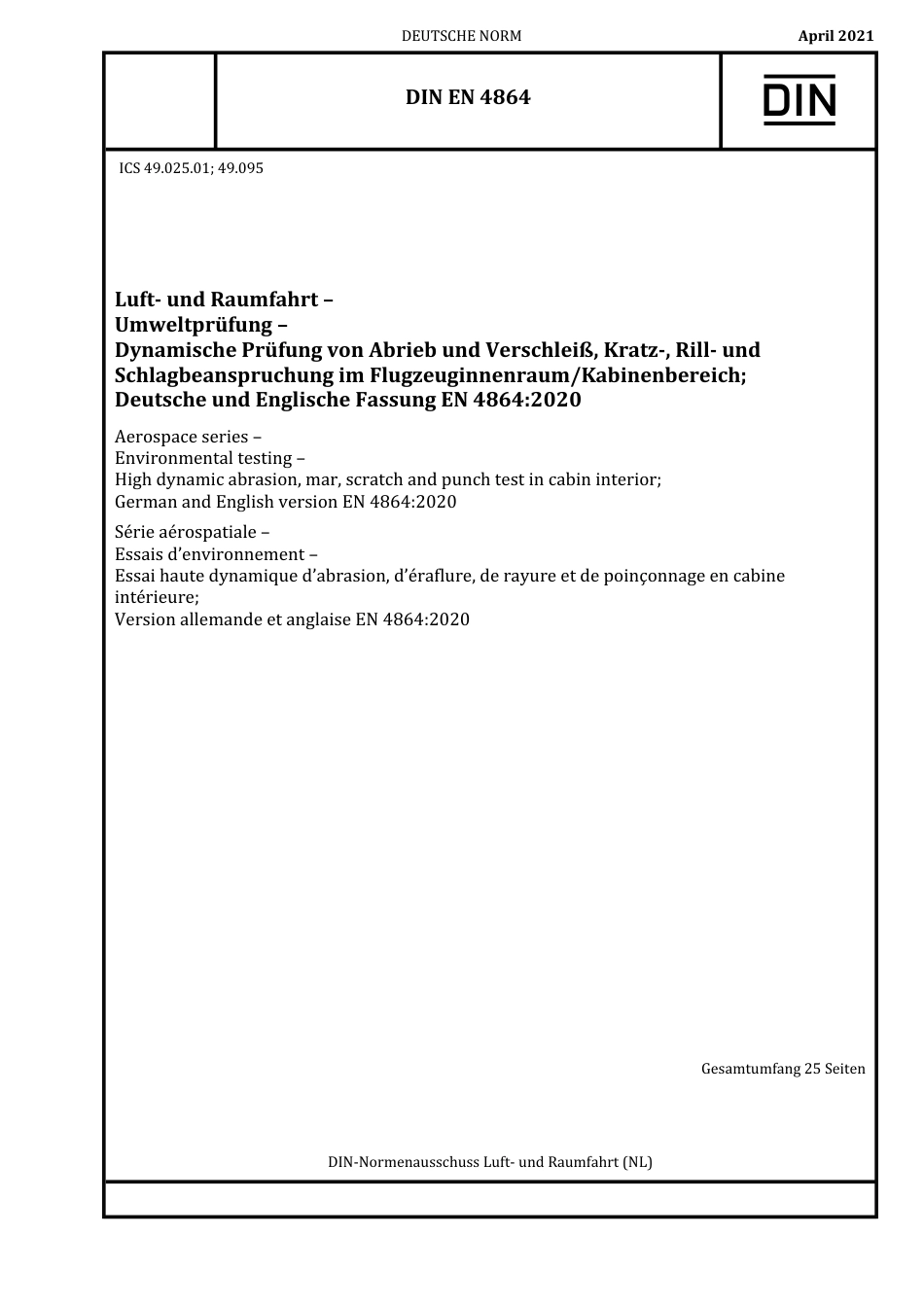 DIN_EN_4864__2021-04.pdf_第1页