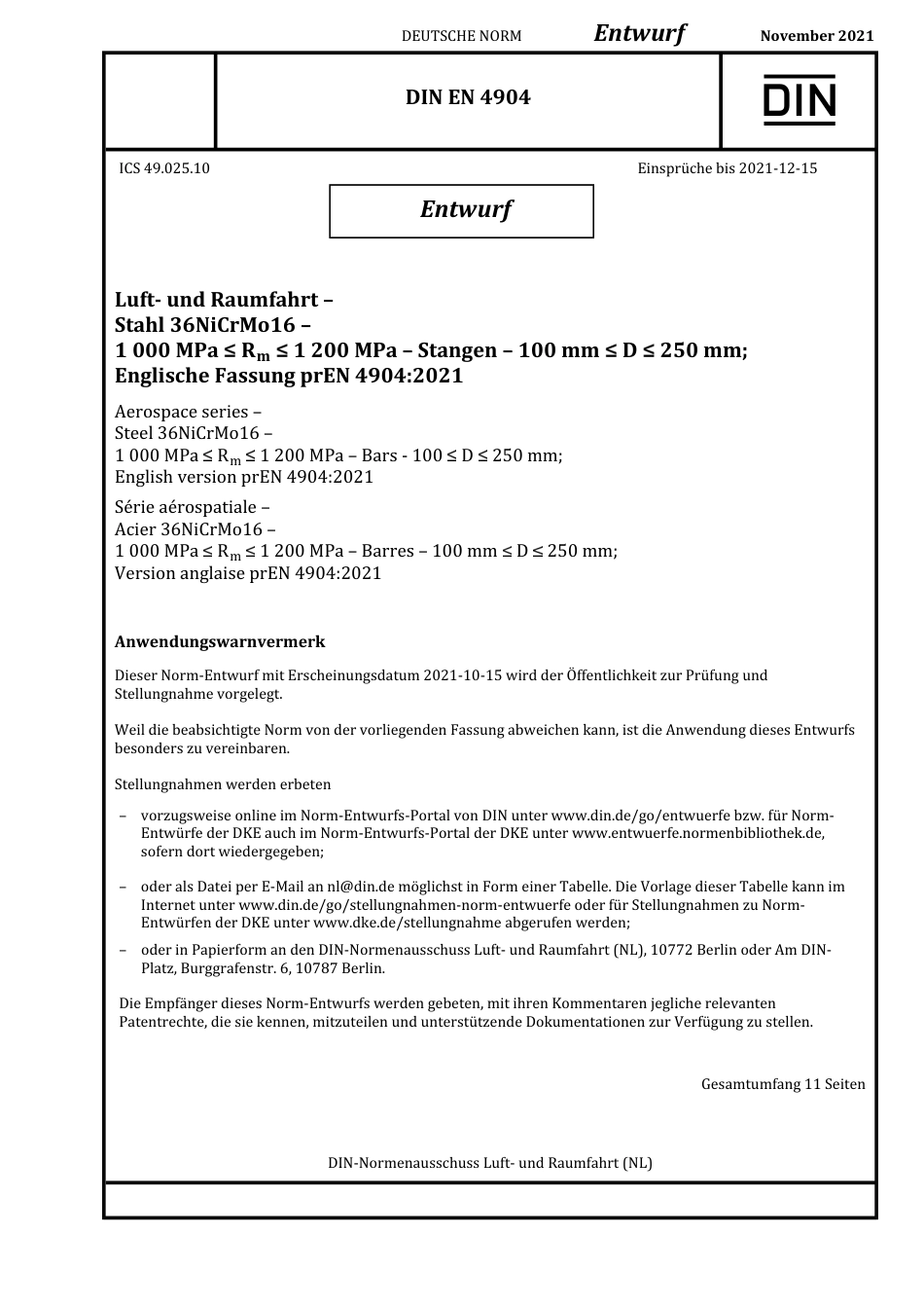 DIN_EN_4904_E__2021-11.pdf_第1页