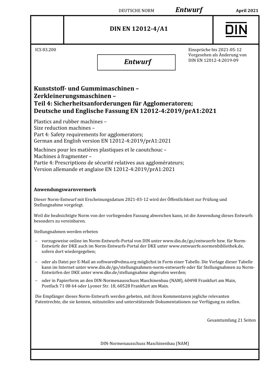 DIN_EN_12012-4_A-1_E__2021-04.pdf_第1页