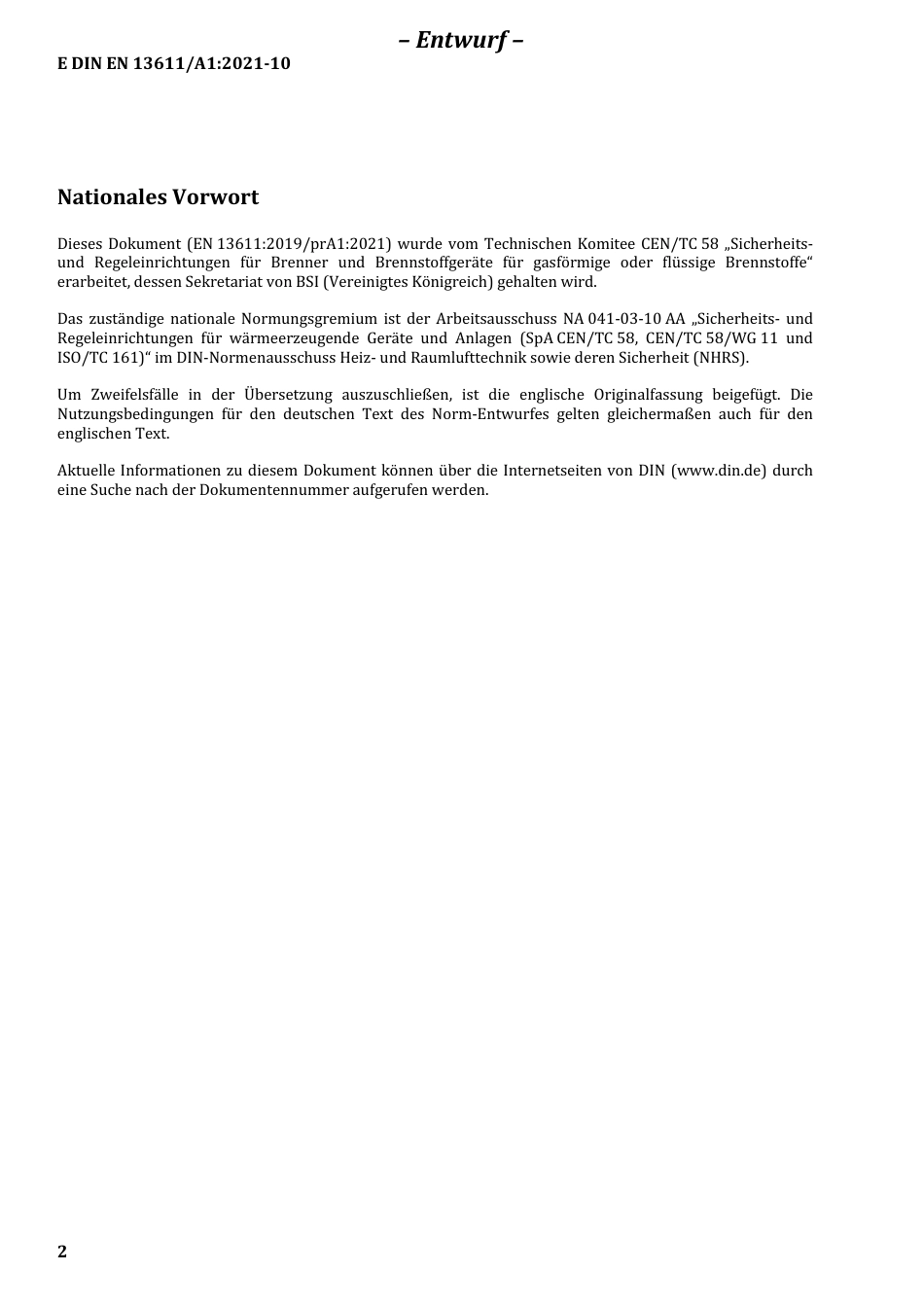 DIN_EN_13611_A-1_E__2021-10.pdf_第2页