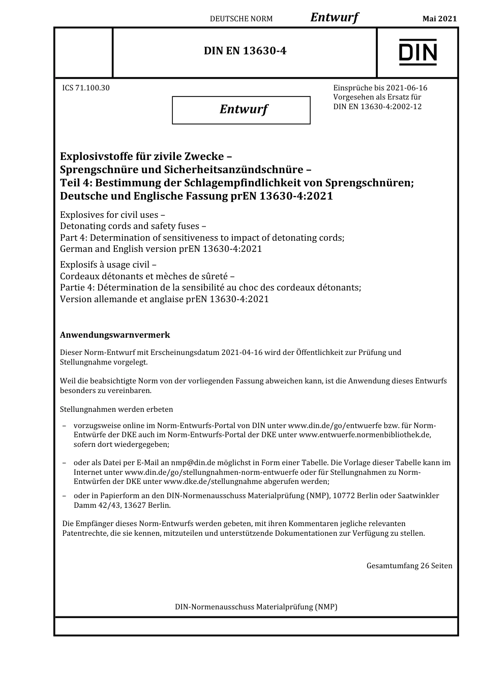 DIN_EN_13630-4_E__2021-05.pdf_第1页