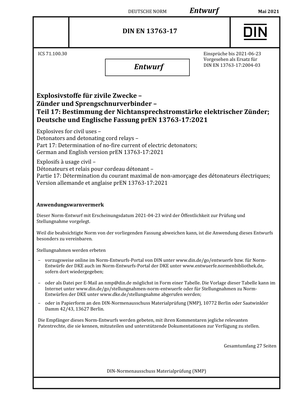 DIN_EN_13763-17_E__2021-05.pdf_第1页