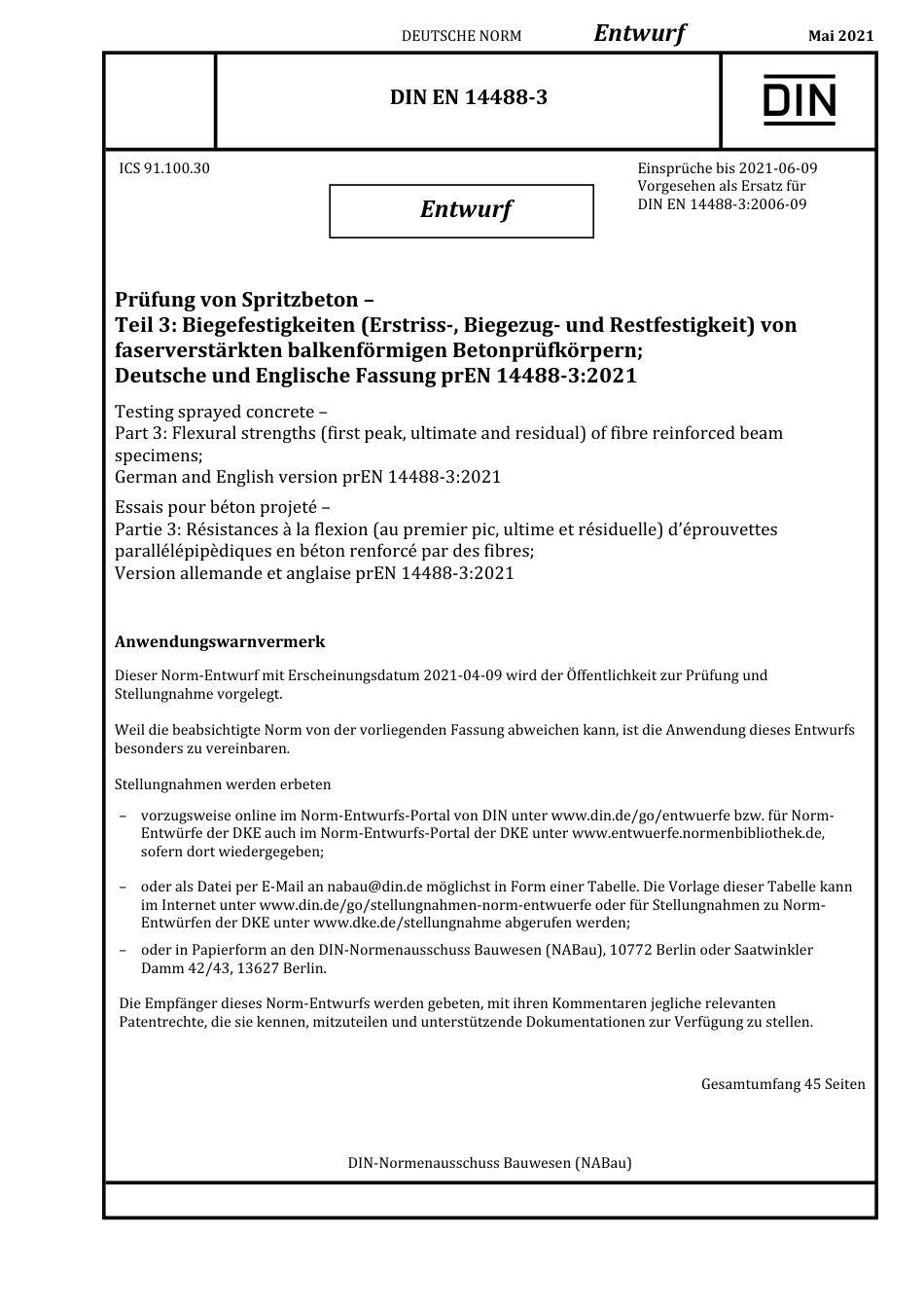 DIN_EN_14488-3_E__2021-05.pdf_第1页