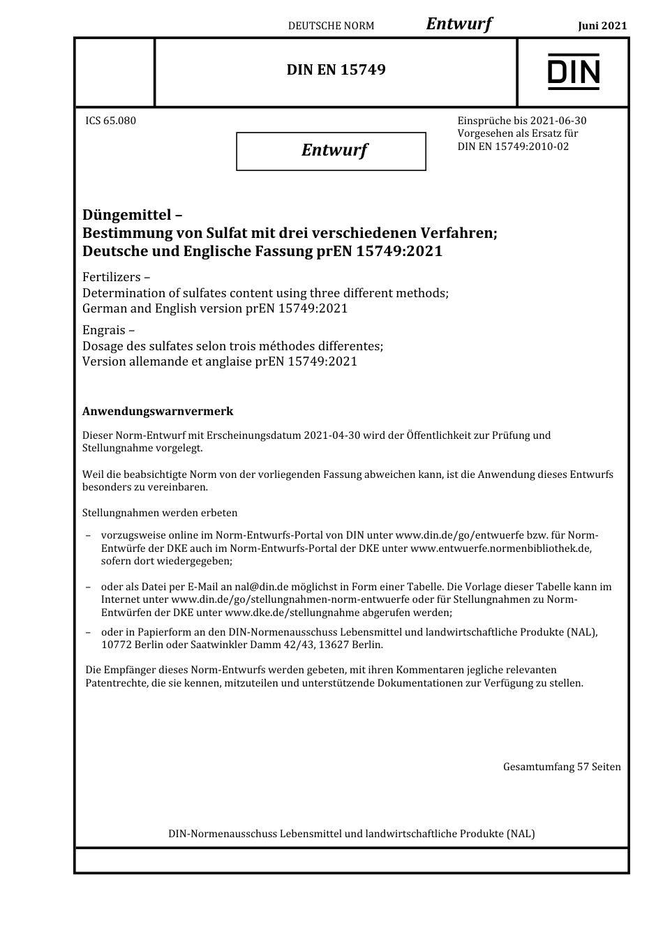 DIN_EN_15749_E__2021-06.pdf_第1页