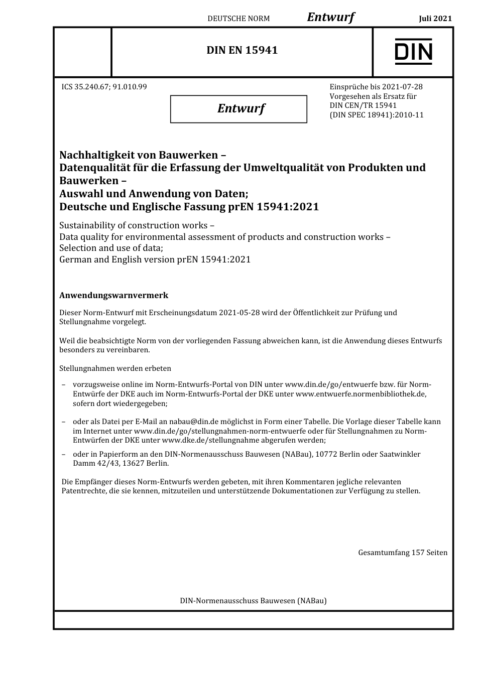 DIN_EN_15941_E__2021-07.pdf_第1页