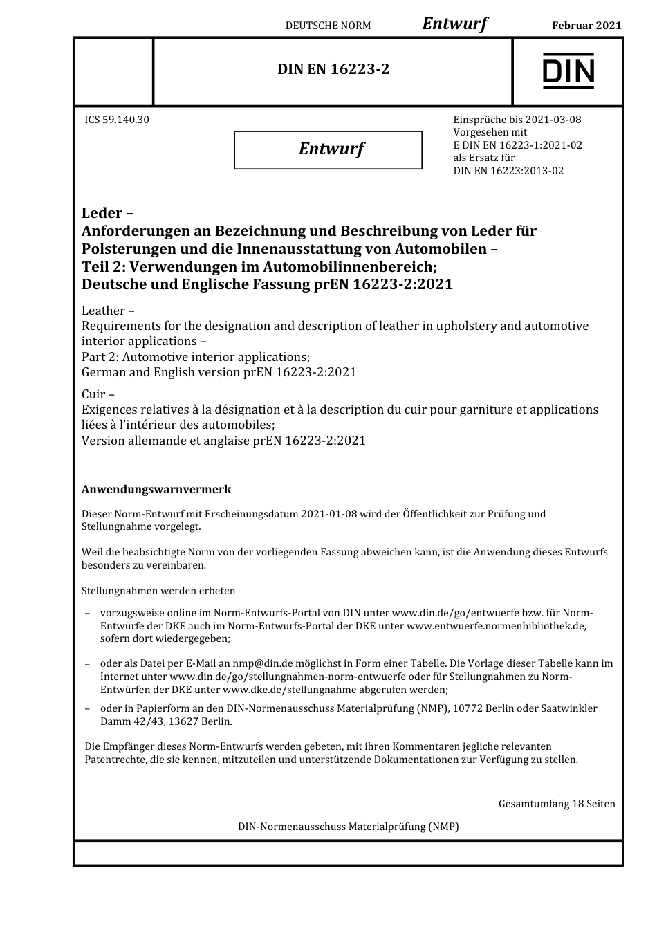 DIN_EN_16223-2_E__2021-02.pdf_第1页