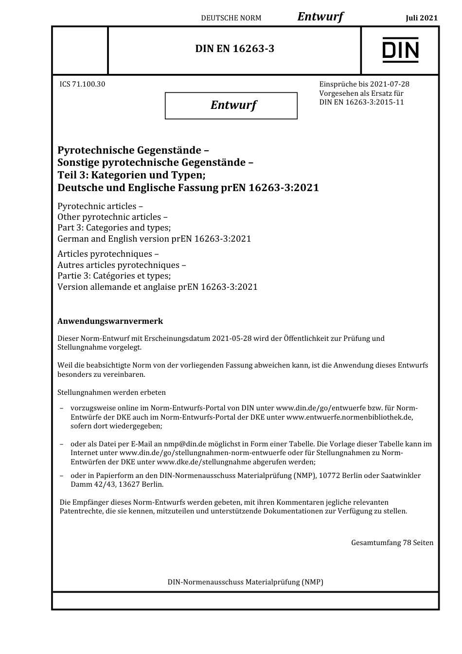 DIN_EN_16263-3_E__2021-07.pdf_第1页