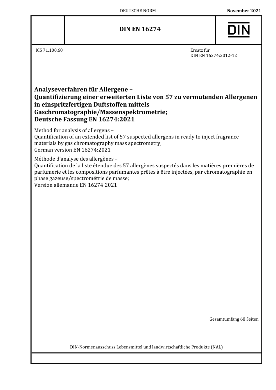 DIN_EN_16274__2021-11.pdf_第1页