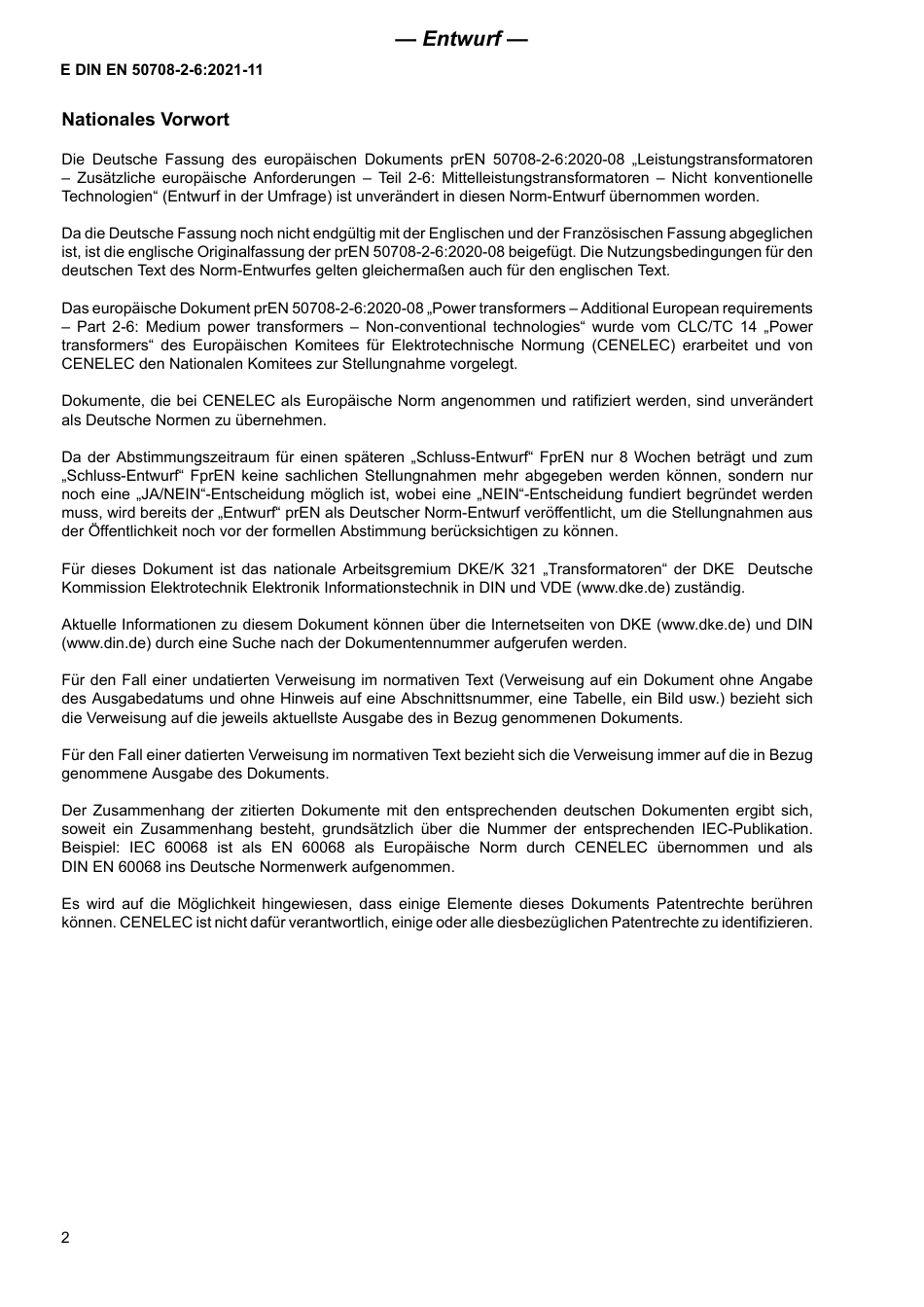 DIN_EN_50708-2-6_E__2021-11.pdf_第2页