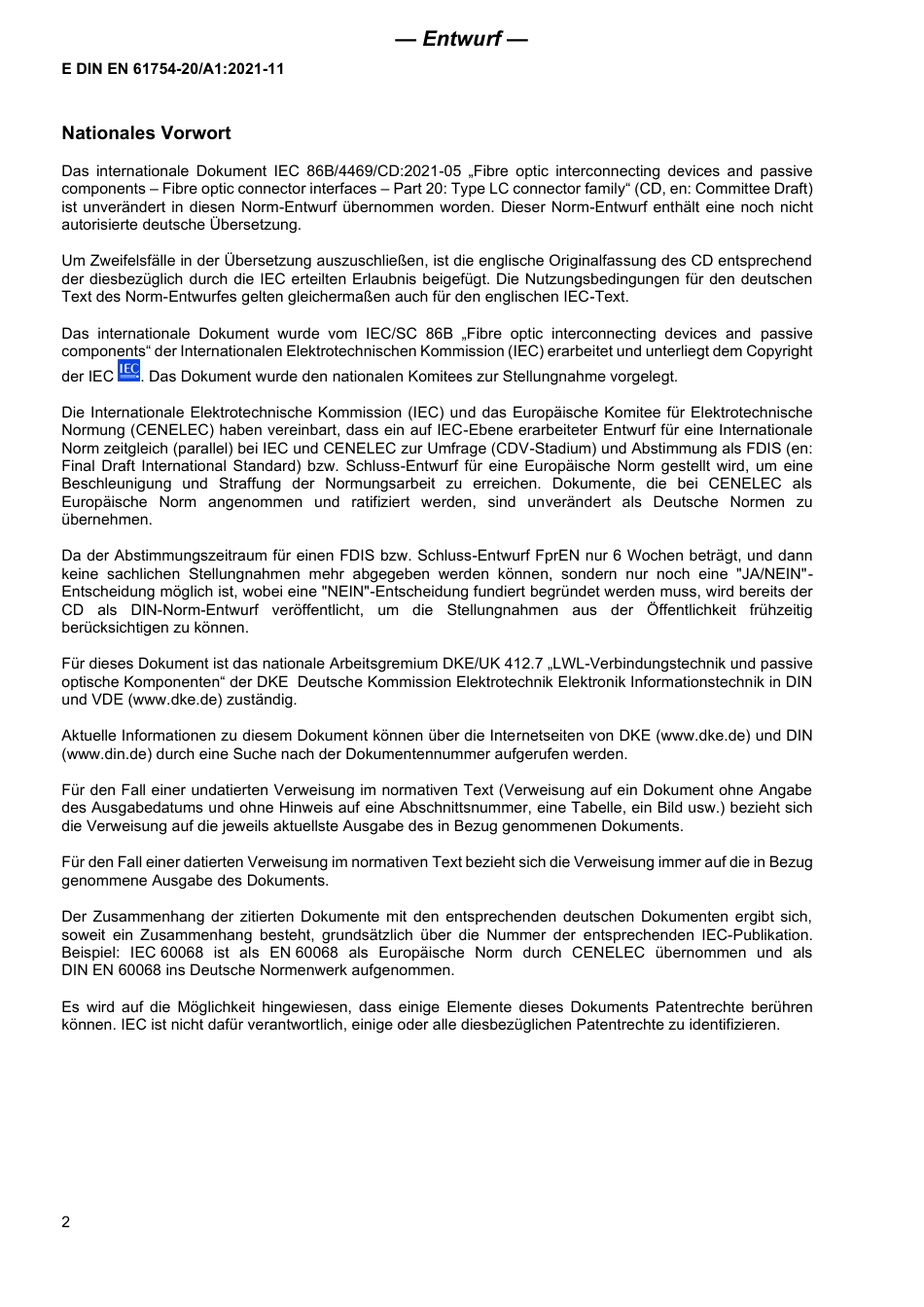 DIN_EN_61754-20_A1_E__2021-11.pdf_第2页