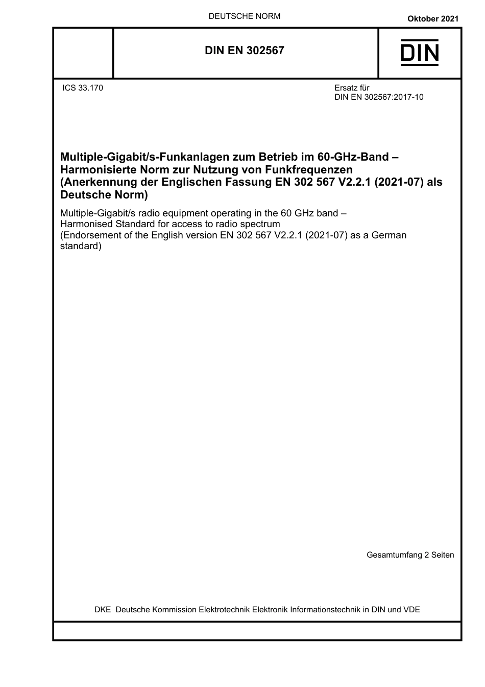 DIN_EN_302567__2021-10.pdf_第1页