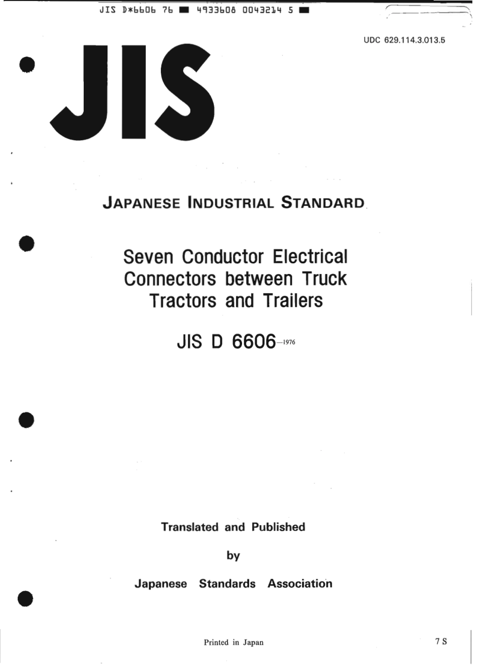 JIS D 6606-1976 scan.pdf_第1页