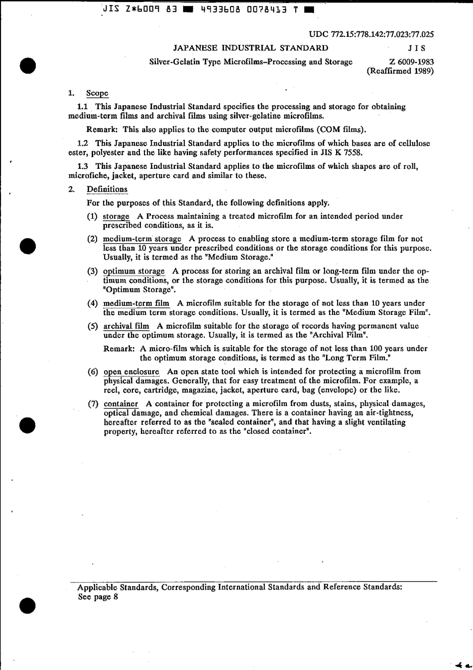 JIS Z 6009-1983 scan.pdf_第3页