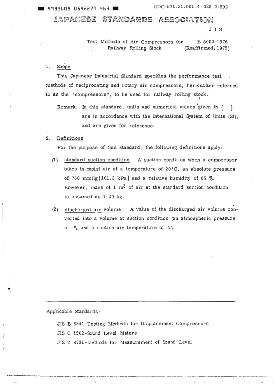 JIS E 5002-1976 (1991) scan.pdf_第2页