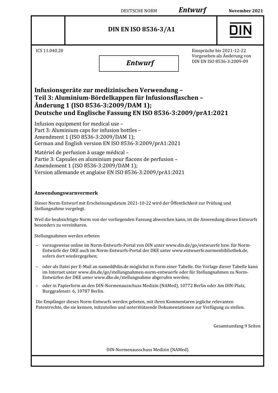 DIN_EN_ISO_8536-3_A1_E__2021-11.pdf_第1页