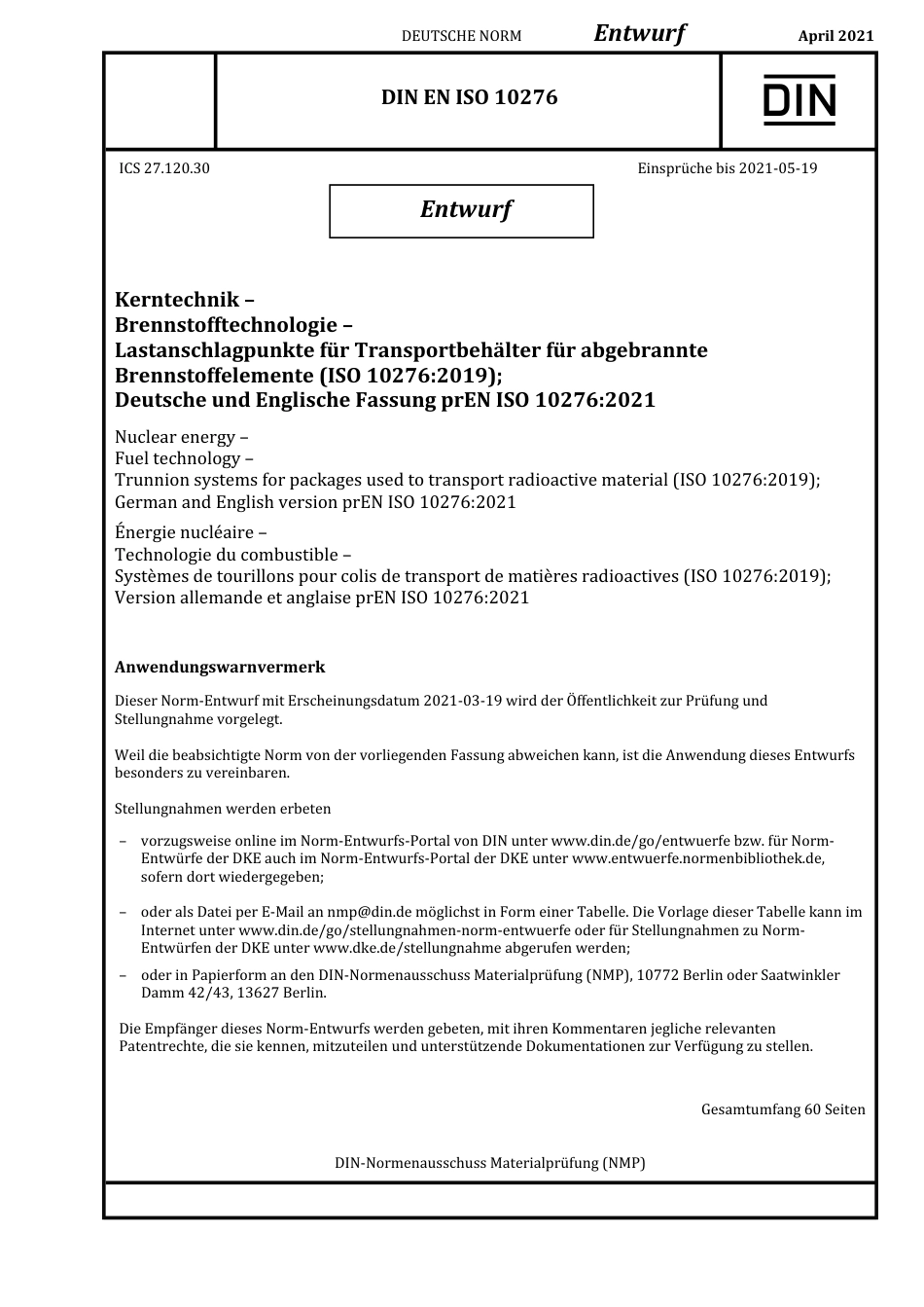 DIN_EN_ISO_10276_E__2021-04.pdf_第1页