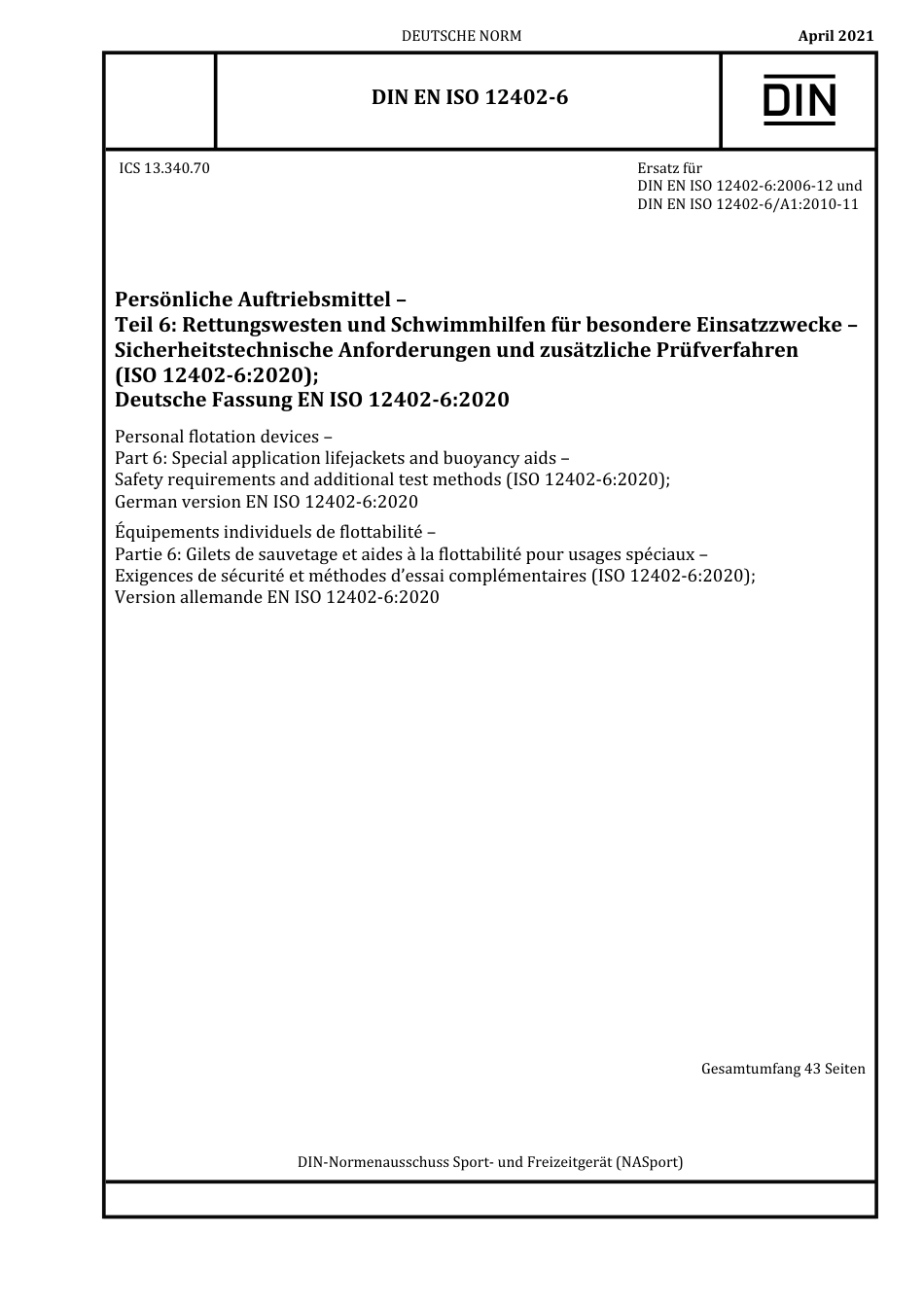 DIN_EN_ISO_12402-6__2021-04.pdf_第1页