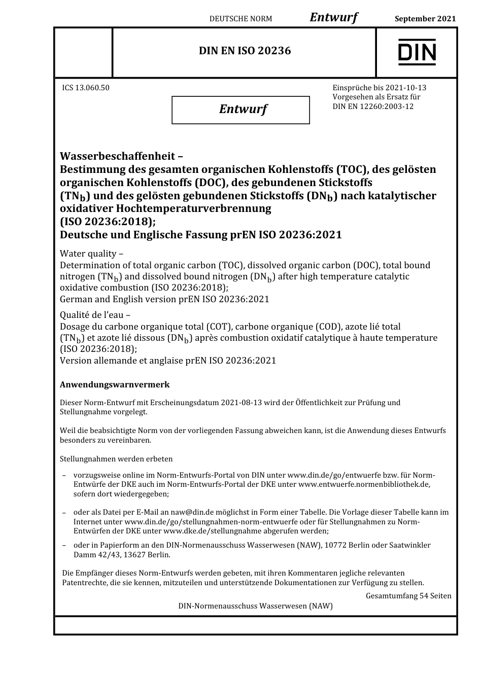 DIN_EN_ISO_20236_E__2021-09.pdf_第1页