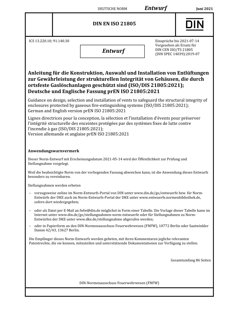 DIN_EN_ISO_21805_E__2021-06.pdf_第1页