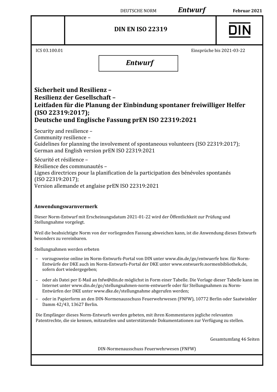 DIN_EN_ISO_22319_E__2021-02.pdf_第1页