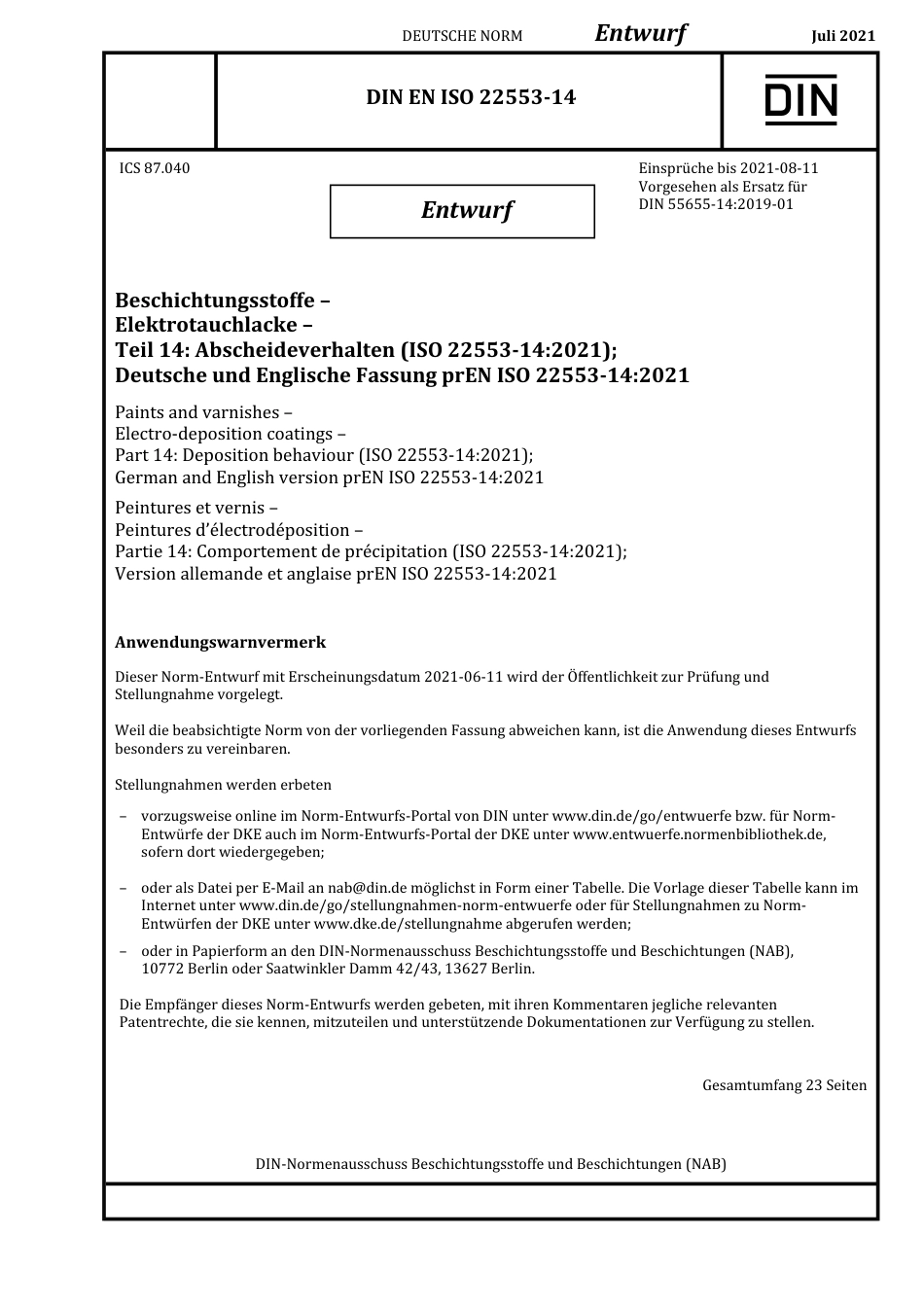 DIN_EN_ISO_22553-14_E__2021-07.pdf_第1页