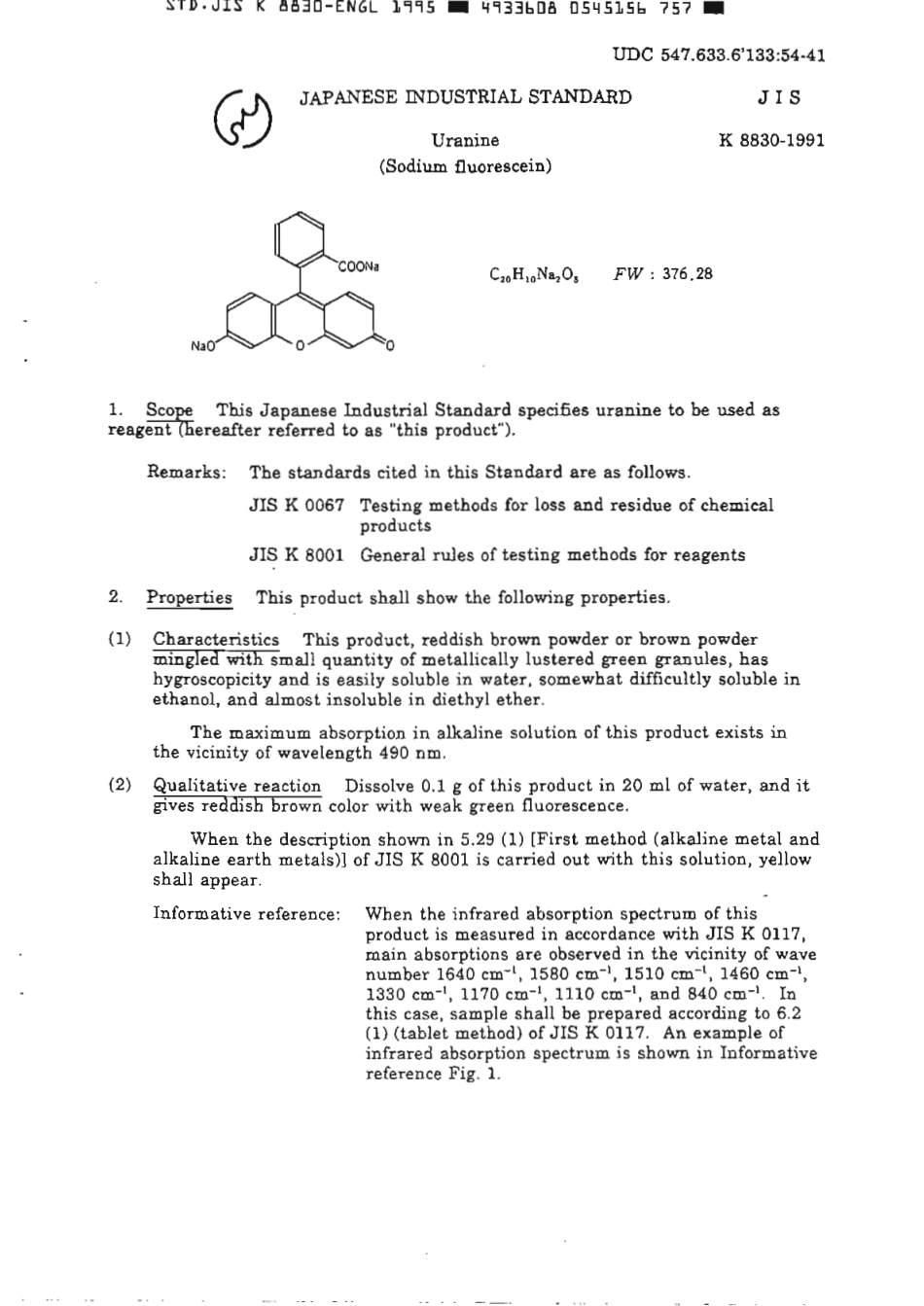 JIS K 8830-1991 (1995) scan.pdf_第2页