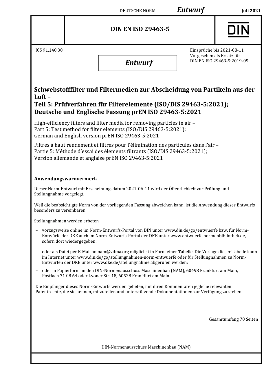 DIN_EN_ISO_29463-5_E__2021-07.pdf_第1页