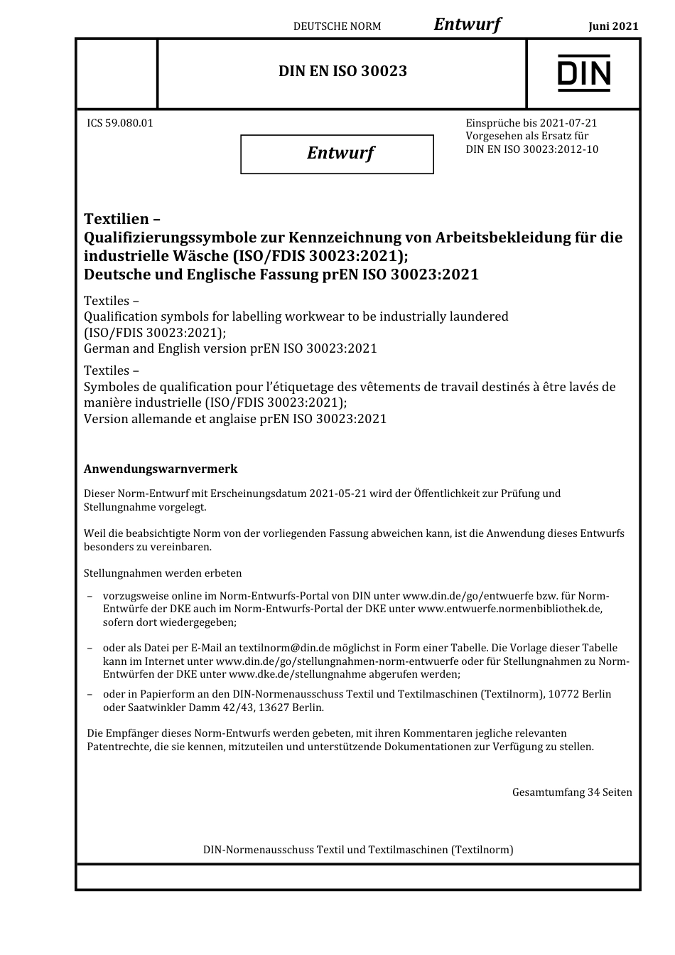 DIN_EN_ISO_30023_E__2021-06.pdf_第1页