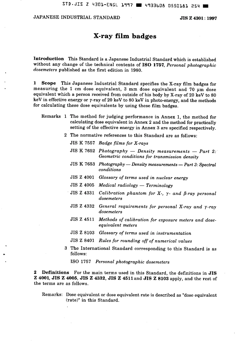 JIS Z 4301-1997 scan.pdf_第3页