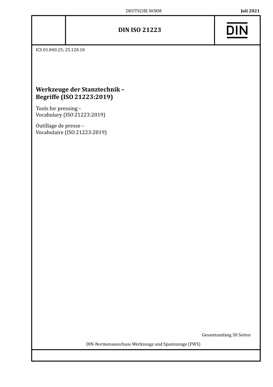 DIN_ISO_21223__2021-07.pdf_第1页