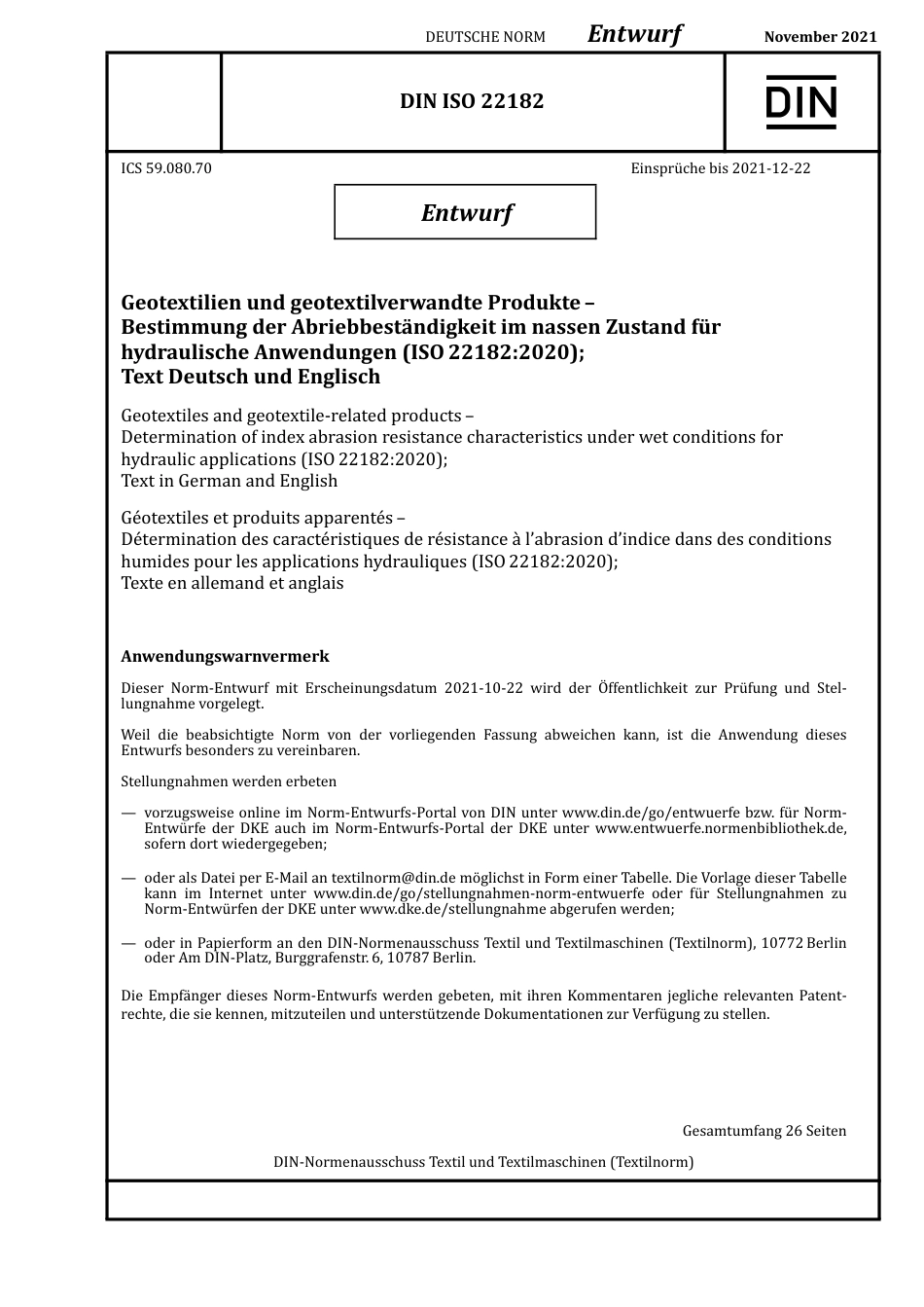 DIN_ISO_22182_E__2021-11.pdf_第1页